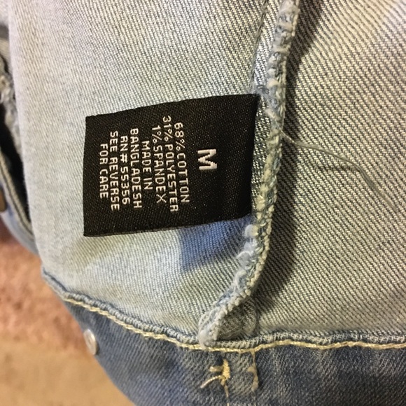 Denim Jean Jacket- light blue - Picture 4 of 4